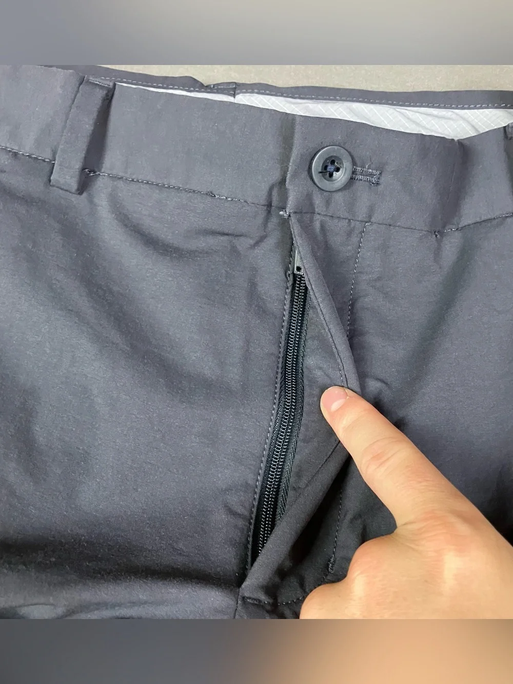 Vineyard Vines Men’s Size 38x32 On The Go Performance Pants Dark Gray